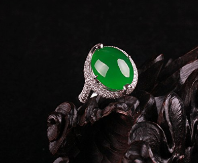 翡翠镶嵌戒指款式 翡翠镶嵌戒指常见4大款式及特点   第1张