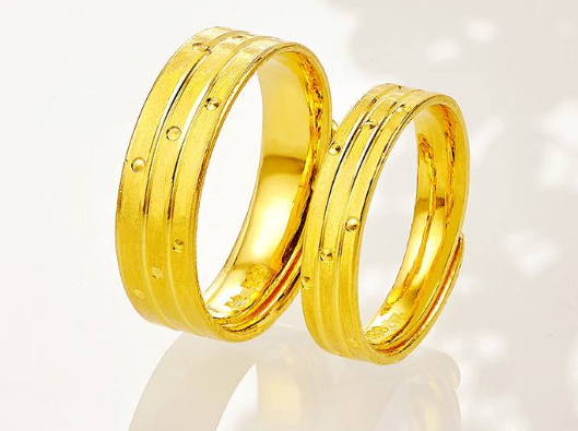 黄金戒指价格 黄金对戒一般多少钱   第2张