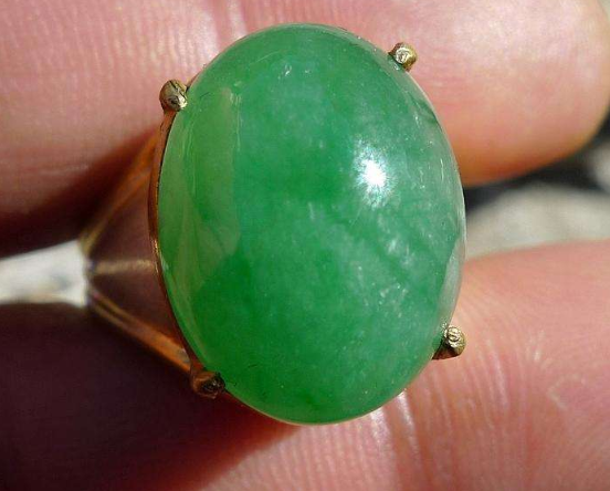 5000元翡翠戒面图片   第3张