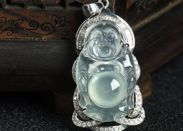 翡翠佛公镶嵌图片大全 翡翠佛公镶嵌价格及图片 