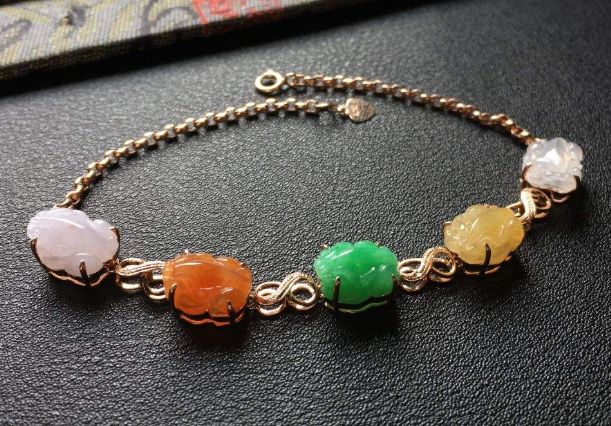 翡翠貔貅手链多少钱 翡翠貔貅手链价格 