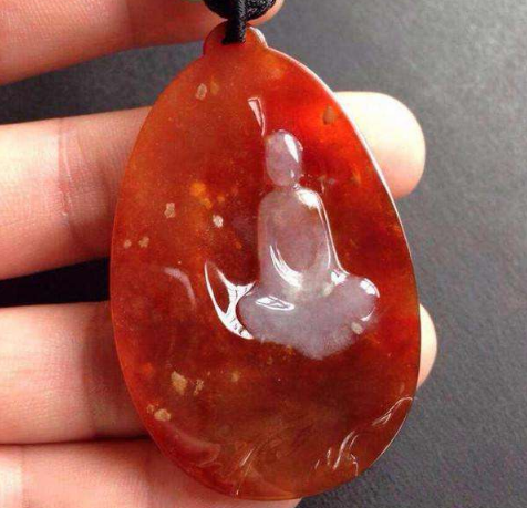 红翡翠吊坠 红翡翠吊坠图片及价格   第2张