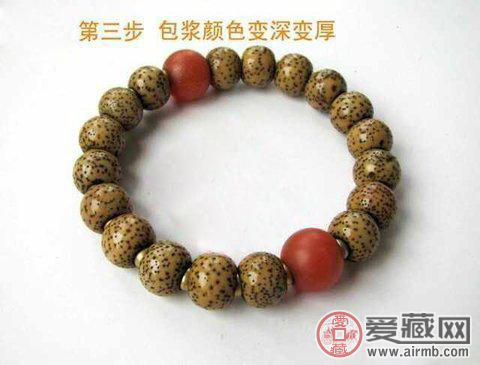 星月菩提盘玩变化图 盘玩变化的八个阶段   第3张