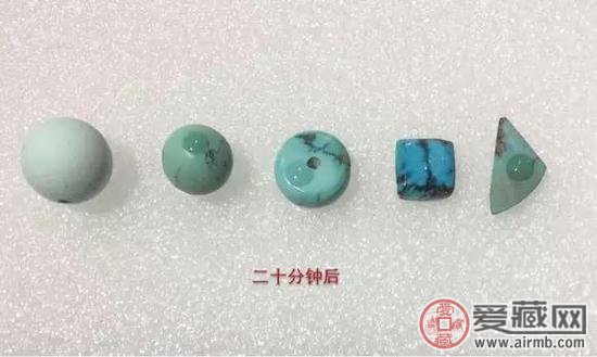 如何鉴定原矿和优化绿松石   第4张