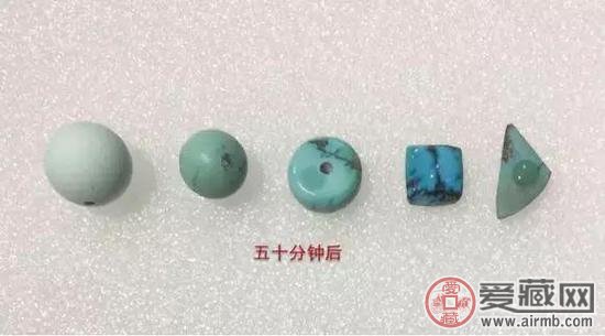 如何鉴定原矿和优化绿松石   第7张