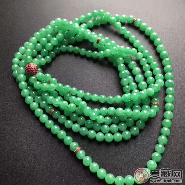 冰种翡翠珠链怎样选购好？有哪些选择技巧？   第2张