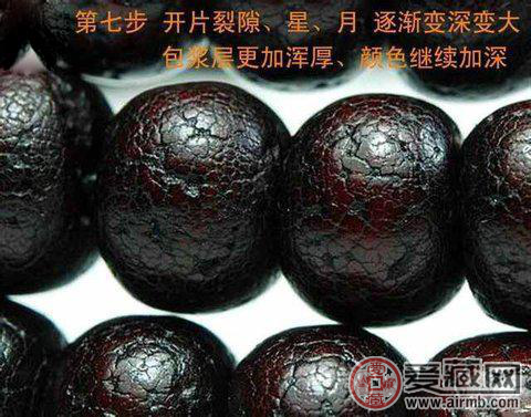 星月菩提盘玩变化图 盘玩变化的八个阶段   第7张