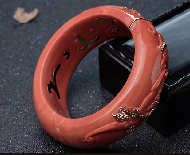 珊瑚手镯拼接的有毒吗 珊瑚手镯拼接 第1张