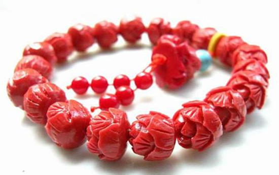 女性戴红珊瑚的作用_最新价格   第2张