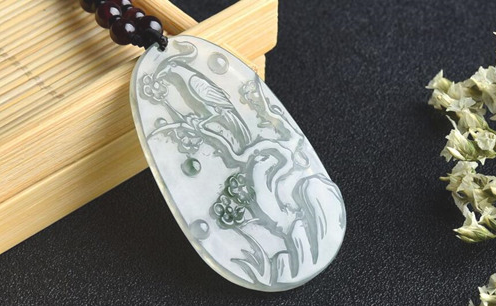 冰糯种翡翠吊坠图片及价格   第3张