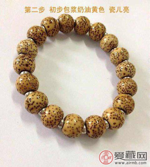 星月菩提盘玩变化图 盘玩变化的八个阶段   第2张