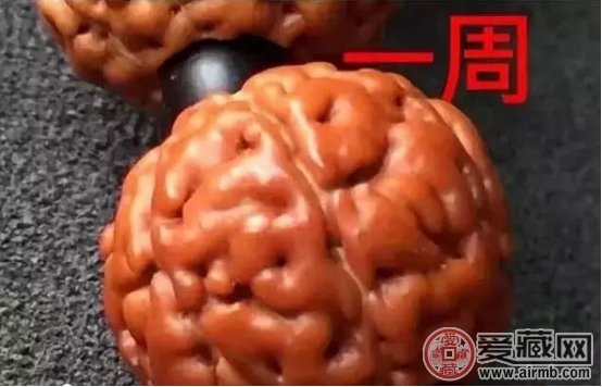 金刚菩提盘好的图片 初中后期盘玩红效果图   第2张