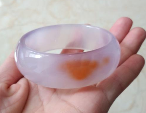 紫罗兰玉髓手镯价格及图片   第2张