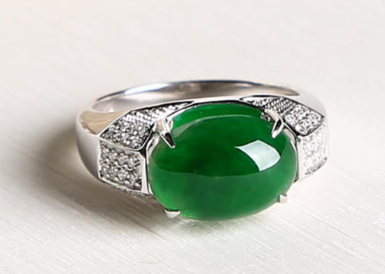 天然翡翠戒指 天然翡翠戒指图片及价格 第1张