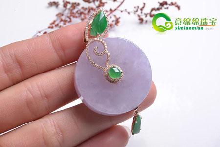 何为翡翠的"春"？紫罗兰色彩的分类  第2张