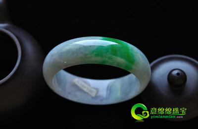 清新老坑翡翠A货饰品 2012三八妇女节礼物首选  第2张