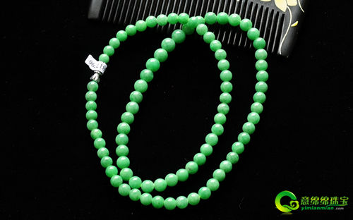 老坑冰糯种珠链 激活你的日子能量  第3张