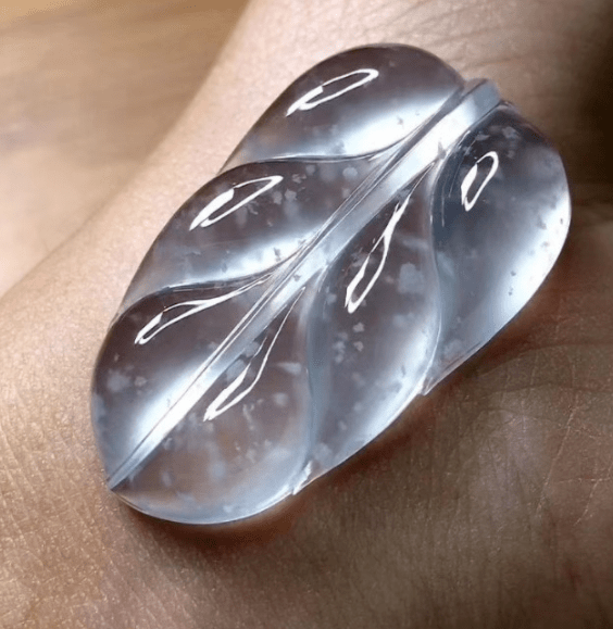 知道极品翡翠之——木那雪花棉，最美不过翡翠下雪，不是吗?  第8张