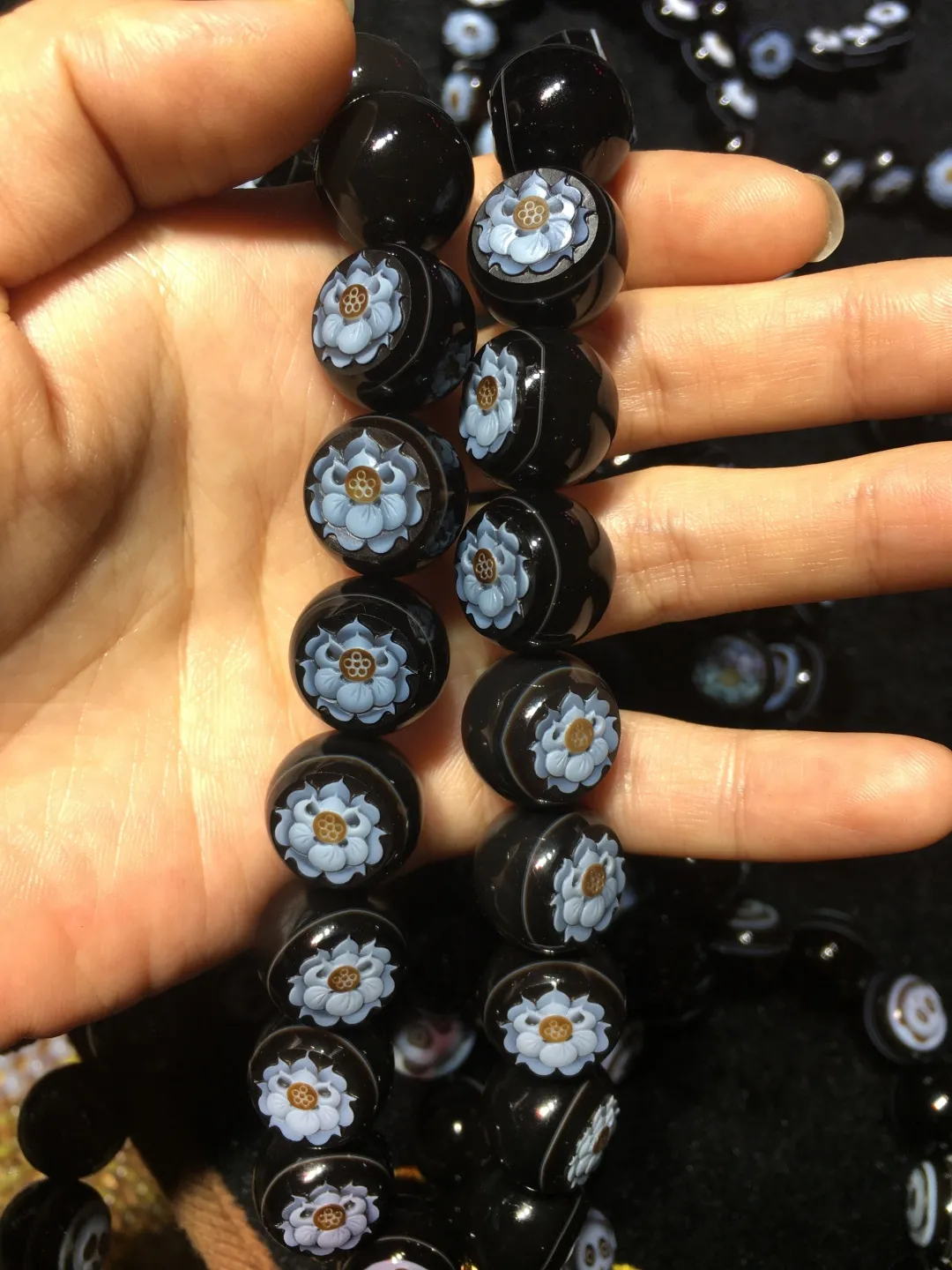 黑色缠丝玛瑙，正成为文玩界的新宠  第6张