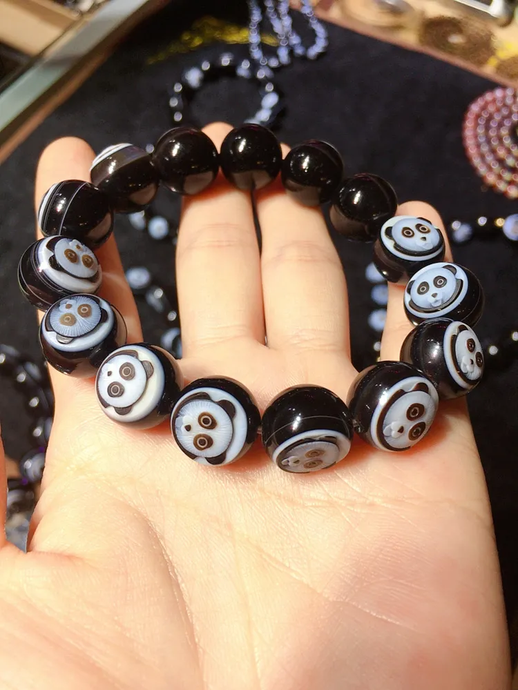 黑色缠丝玛瑙，正成为文玩界的新宠  第8张