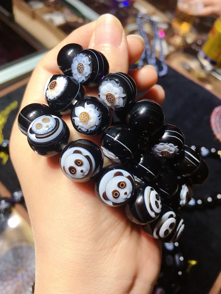 黑色缠丝玛瑙，正成为文玩界的新宠  第9张