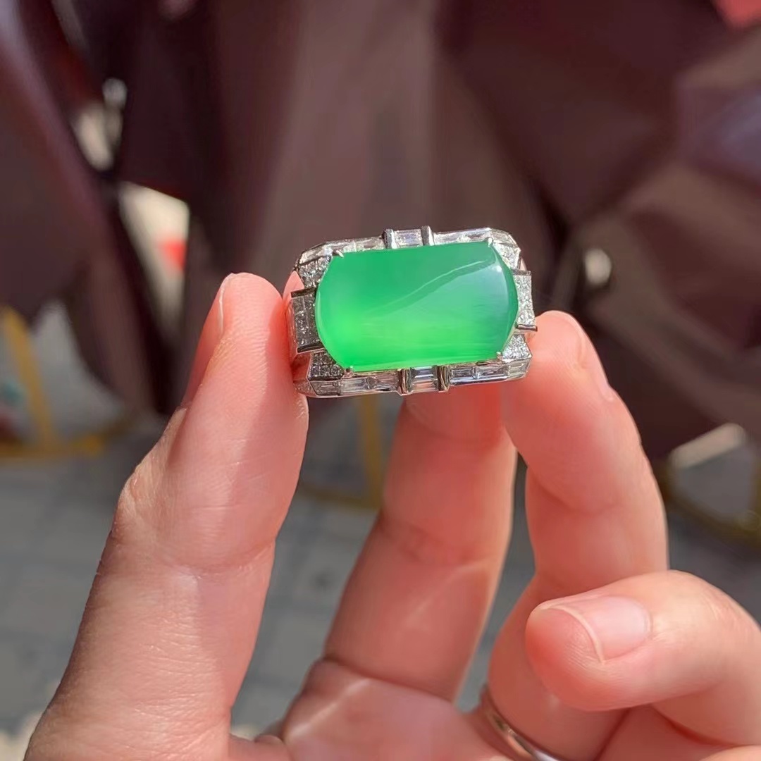 这种戒指是驰聘全国的豪情，君去十年兵马归，最能代表东方的文明  第4张