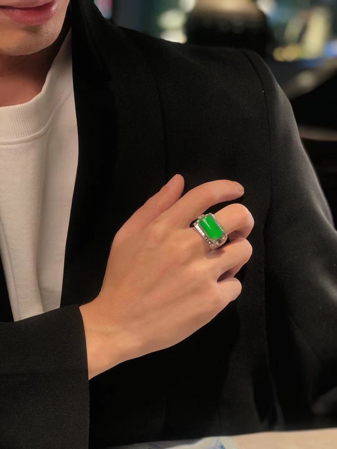 这种戒指是驰聘全国的豪情，君去十年兵马归，最能代表东方的文明  第8张