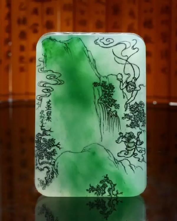 翡翠中的江山如画，描写出了绝美的我国！  第2张