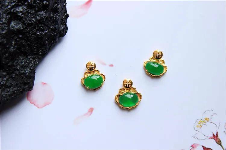 翡翠金镶好还是银镶好？  第3张