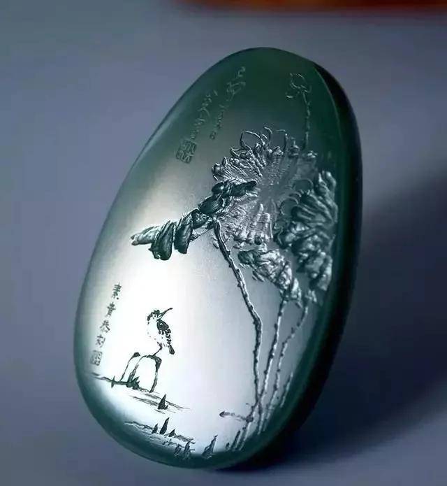 玉雕上的阴刻艺术，一种含蓄而内敛之美  第5张