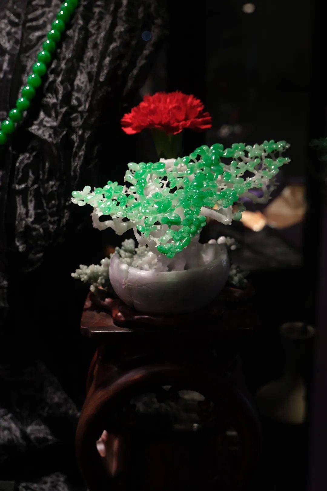 翡翠盛宴！带您走进2022昆明国际石博览会，目之所及皆是美艳  第17张