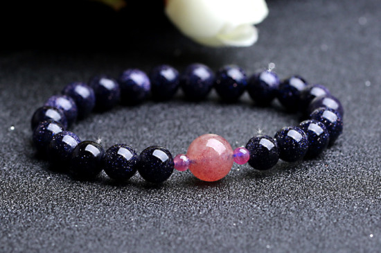 蓝草莓晶手链寓意  第3张