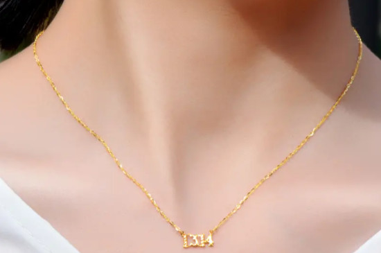 黄金项链一般多少克  第3张