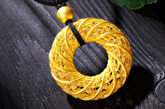 古法黄金八宝平安扣的寓意  第3张