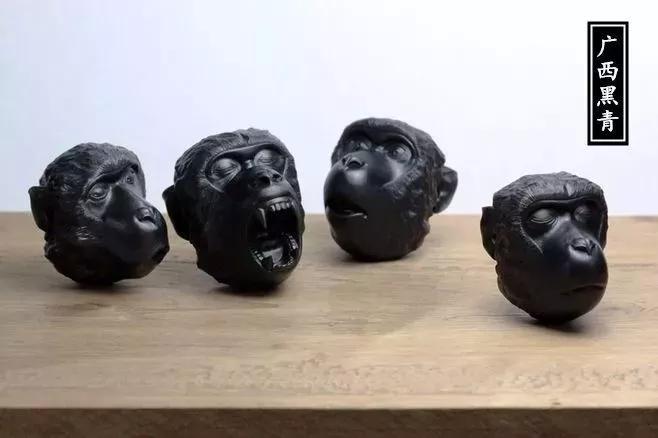 和田玉中的‘黑色羊脂’——塔青  第10张