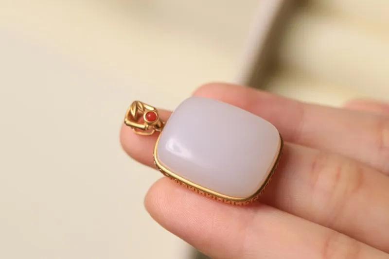 藕粉料，和田玉中的“玉中美人”  第6张