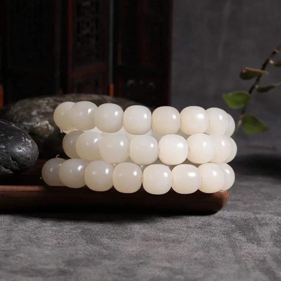 藕粉料，和田玉中的“玉中美人”  第3张