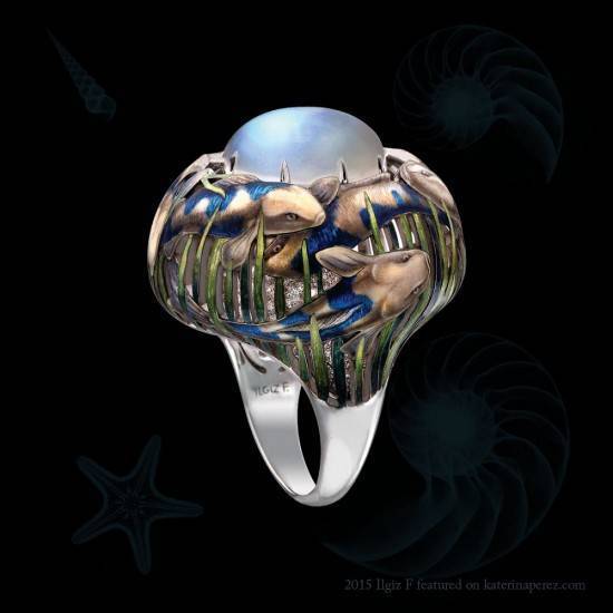 珠宝流行趋势怎么样?海洋珠宝正盛行  第11张