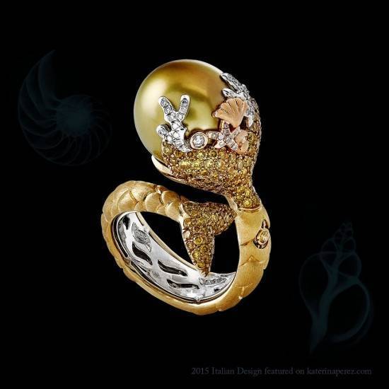 珠宝流行趋势怎么样?海洋珠宝正盛行  第13张