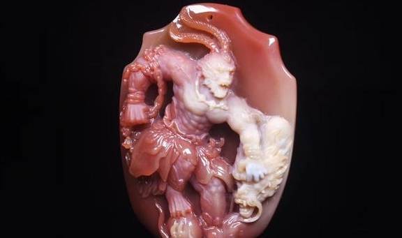 不管是阿拉善玛瑙还是呼伦贝尔彩玉，雕工好玉质细才有市场  第2张