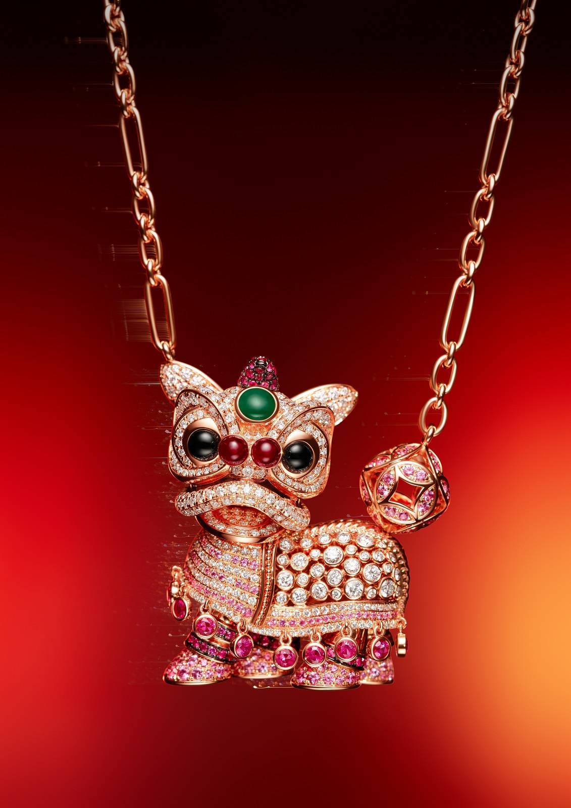 大展“红兔”，璀璨开年：用红色珠宝点亮新年好彩头  第2张