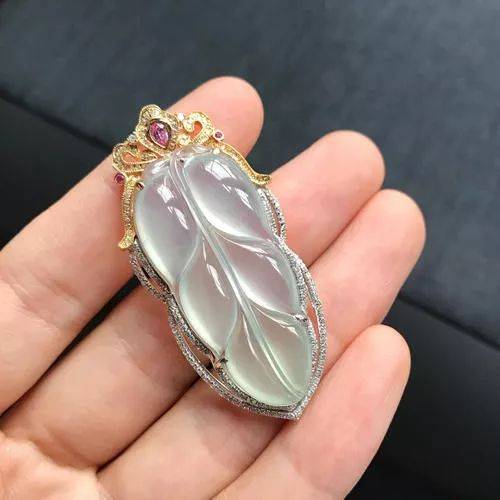 叶子赋予翡翠新的意义，而翡翠给了叶子永恒！  第10张