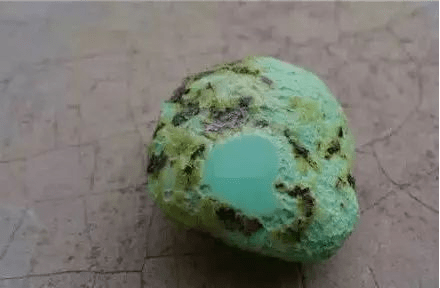 想玩原矿绿松，先搞清楚“蜡皮籽”是什么吧！  第7张