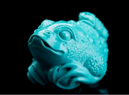 绿松出现这样的“白点”，绝对不可能盘掉！  第4张