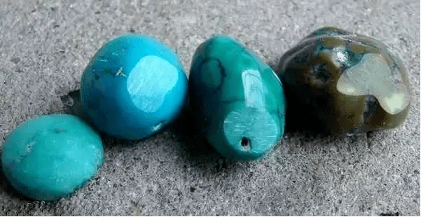 绿松出现这样的“白点”，绝对不可能盘掉！  第2张