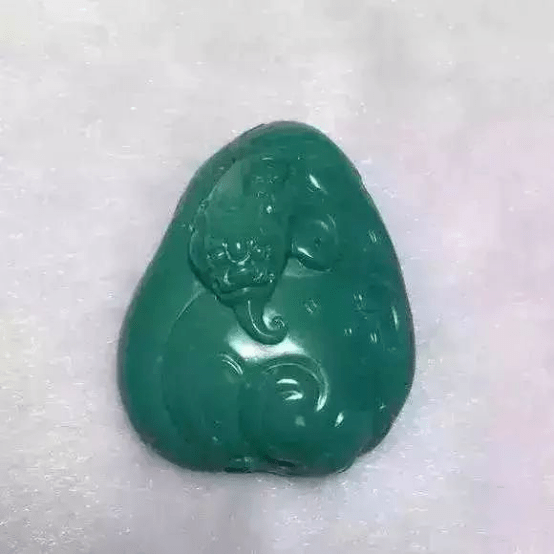 包浆之后还有玉化，这才是盘玩的顶级绿松石！  第3张