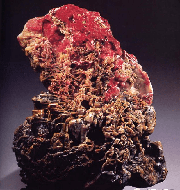 飙升6亿的极品鸡血石，万中无一，让人震惊！！  第6张