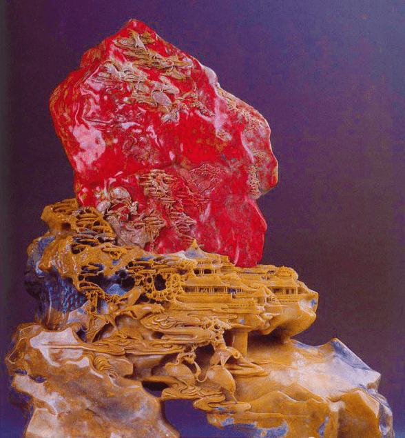 飙升6亿的极品鸡血石，万中无一，让人震惊！！  第13张