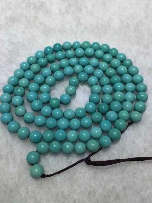 丫角山绿松石料有什么特色？  第2张