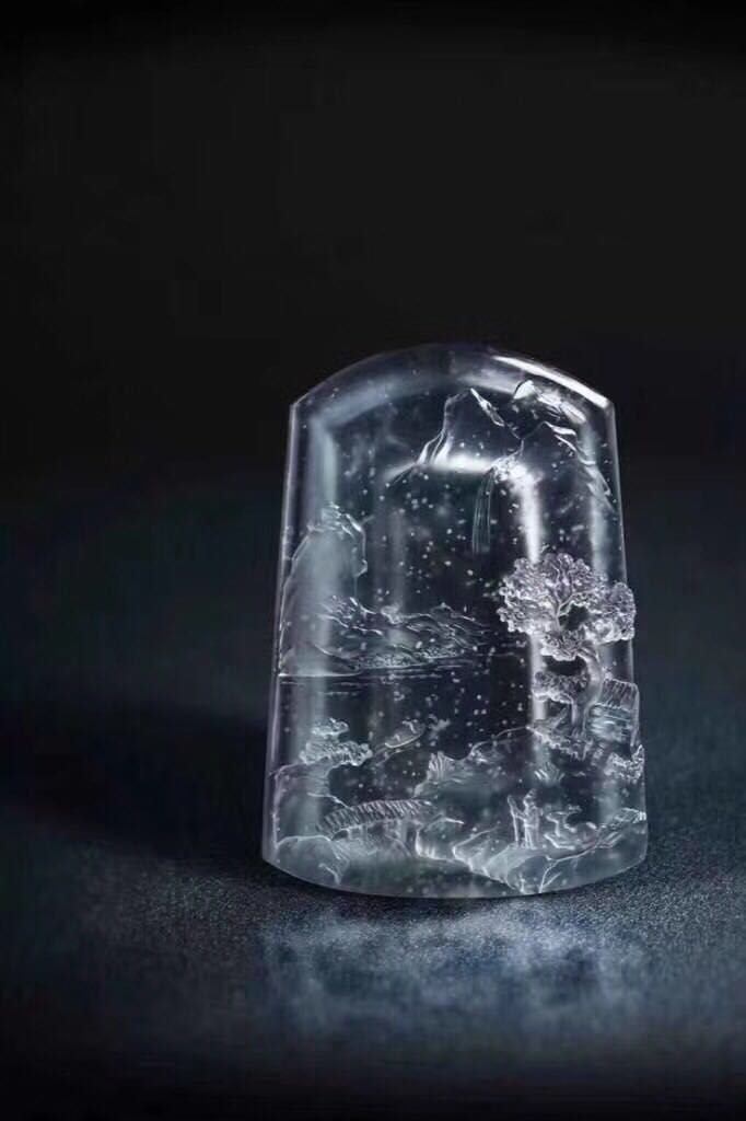 翡翠雪花棉之美，那一眼宛若初雪，朦胧如诗！  第5张